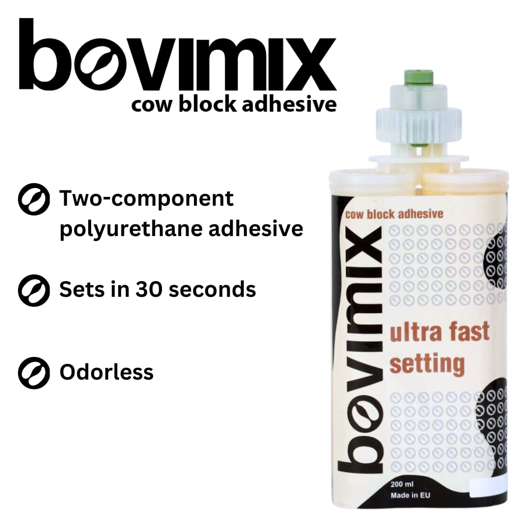 Bovimix Ultra Fast Setting Hoof Block Adhesive 200ml