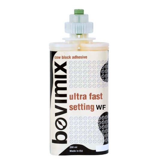 Bovimix Ultra Fast Setting Winter Formula Hoof Block Adhesive 200ml